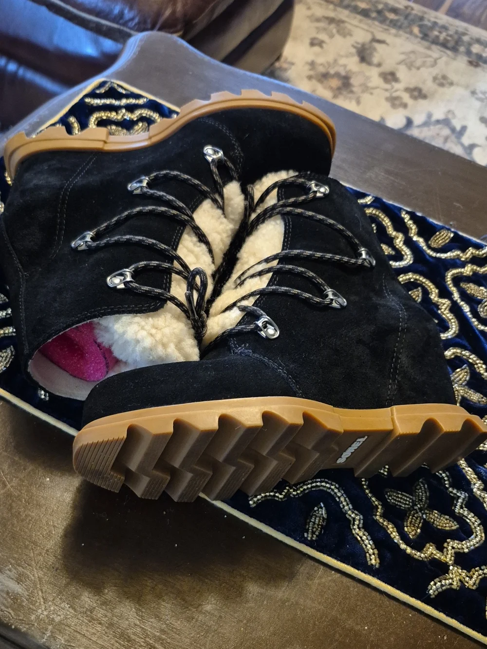 Sorel Joan of Arctic Wedge III Laceup. Premiun Winter Boot Sz.7.5. (#3022D)